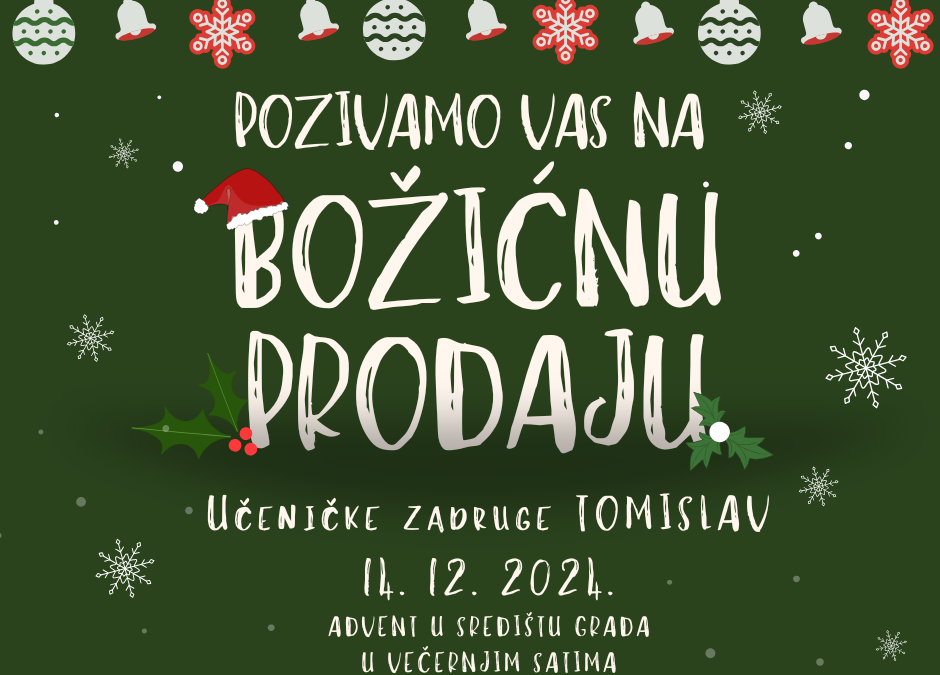 Božićna prodaja u našoj školi