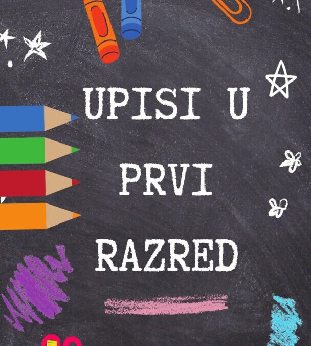 Prijave za upis u prvi razred