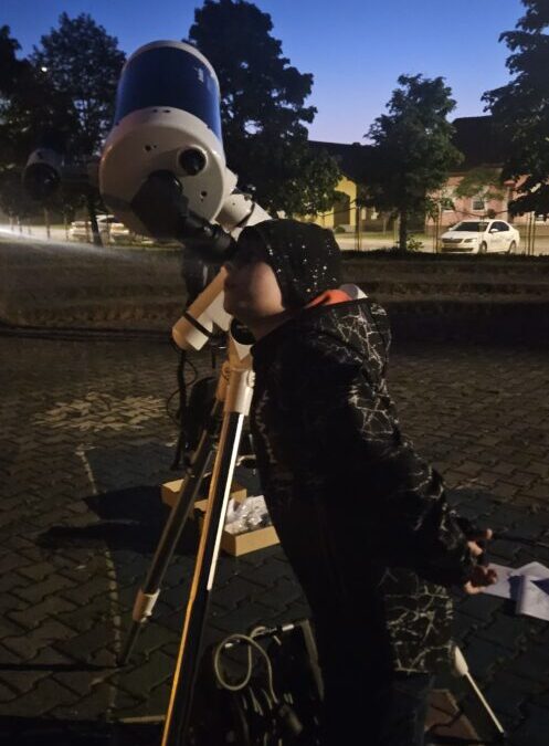 Prvo promatranje noćnog neba s novim teleskopom
