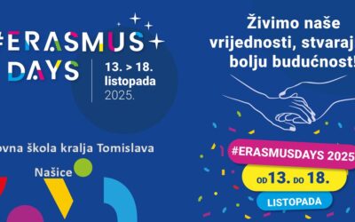 Najava Dana Erasmusa u Osnovnoj školi kralja Tomislava, Našice