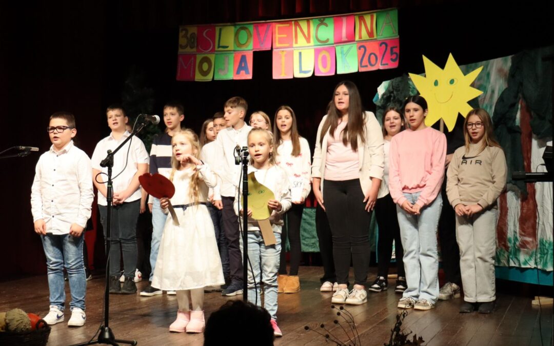 Naši učenici na jubilarnoj smotri slovačkog stvaralaštva „Slovenčina moja“ u Iloku