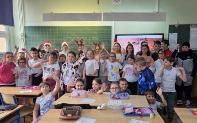 Božićna čitaonica u našoj školi