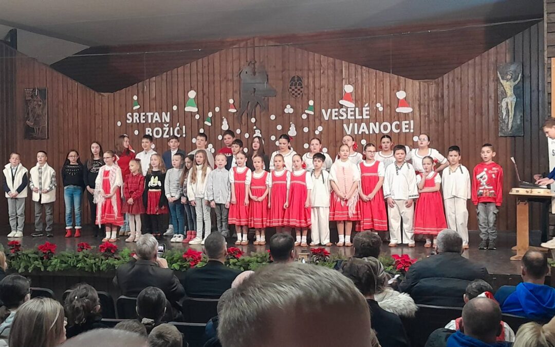 Nastup naših učenika na božićnom koncertu „Radost prosinca“ – „Veselé Vianoce“