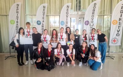 MEĐUŽUPANIJSKO NATJECANJE MLADIH HRVATSKOG CRVENOG KRIŽA IZ PRVE POMOĆI