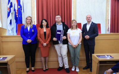 Ponos škole: Filip Mucafir i Aurora Černjava primili prestižna županijska priznanja