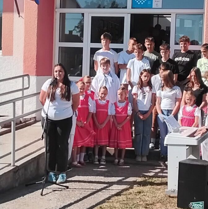 Svečano otvorenje novih učionica  i prijelaz na jednosmjensku nastavu u Markovcu Našičkom