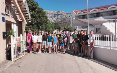Učenici na edukaciji slovačkog jezika i kulture u Orebiću