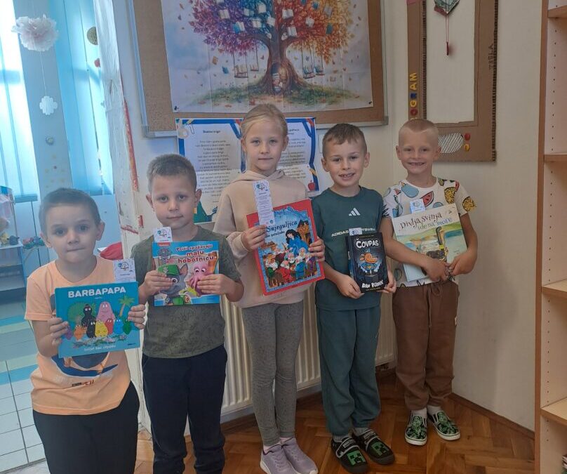 Besplatne članarine prvašićima u Gradskoj knjižnici Našice